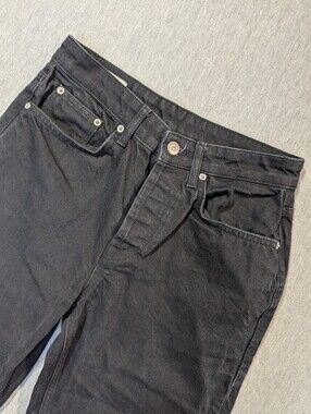 Zara Cropped Jeans Women's 30 Black